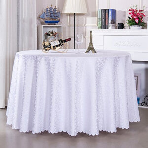 Round Table cloth White RTC006