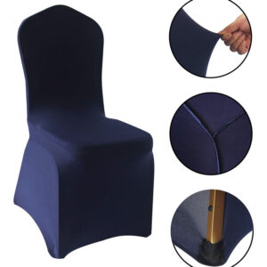 Chair Cover Lycra Navy