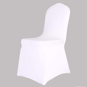 Chair Cover Lycra White