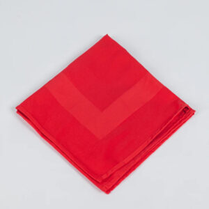 Napkin Satin Band Red