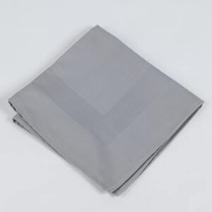 Napkin satin band grey