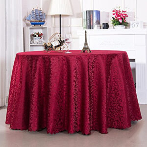 Round Table cloth Maroon RTC007