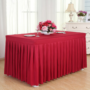 Table Cloth Frill Attached