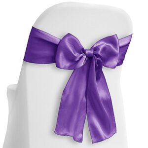 Chair Bow Ice Crush Purple
