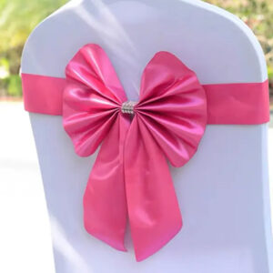 Chair Bow Readymade Pink