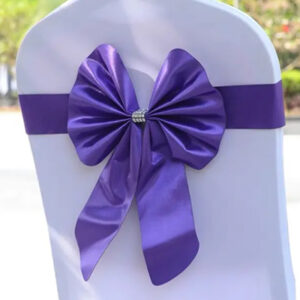 Chair Bow Readymade Purple